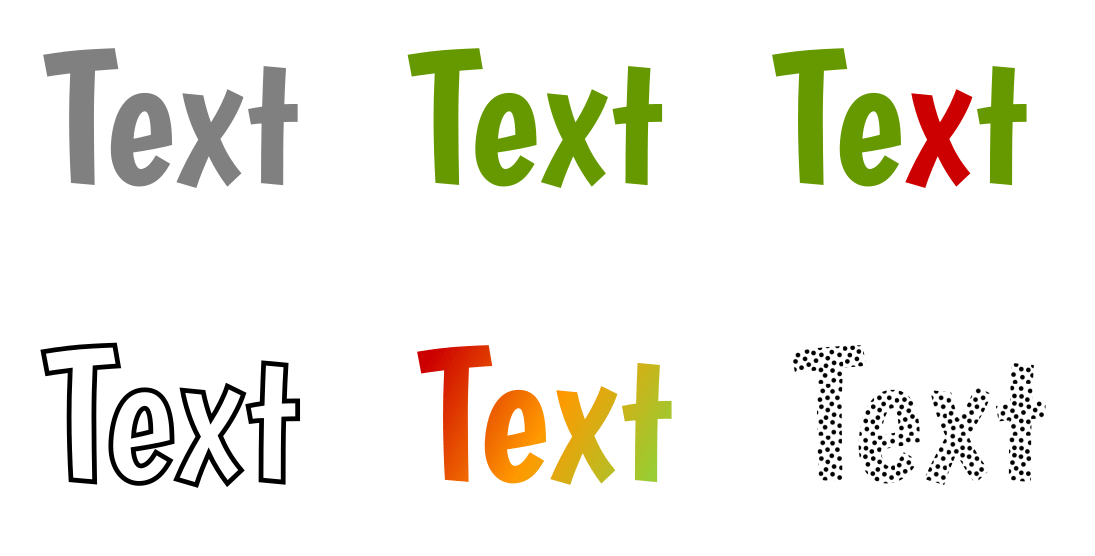 Text variations