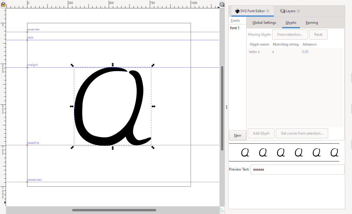 Typography canvas
