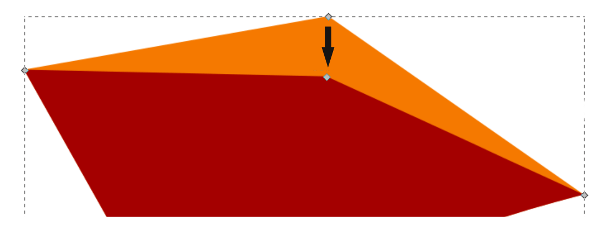 Moving a node with the mouse.